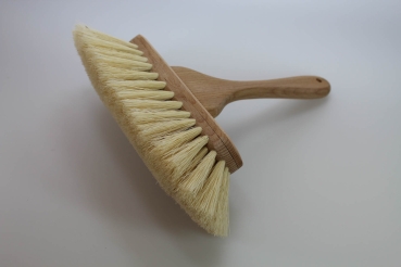 Badewannenbürste / Agave natur mit schrägem Griff, geölt